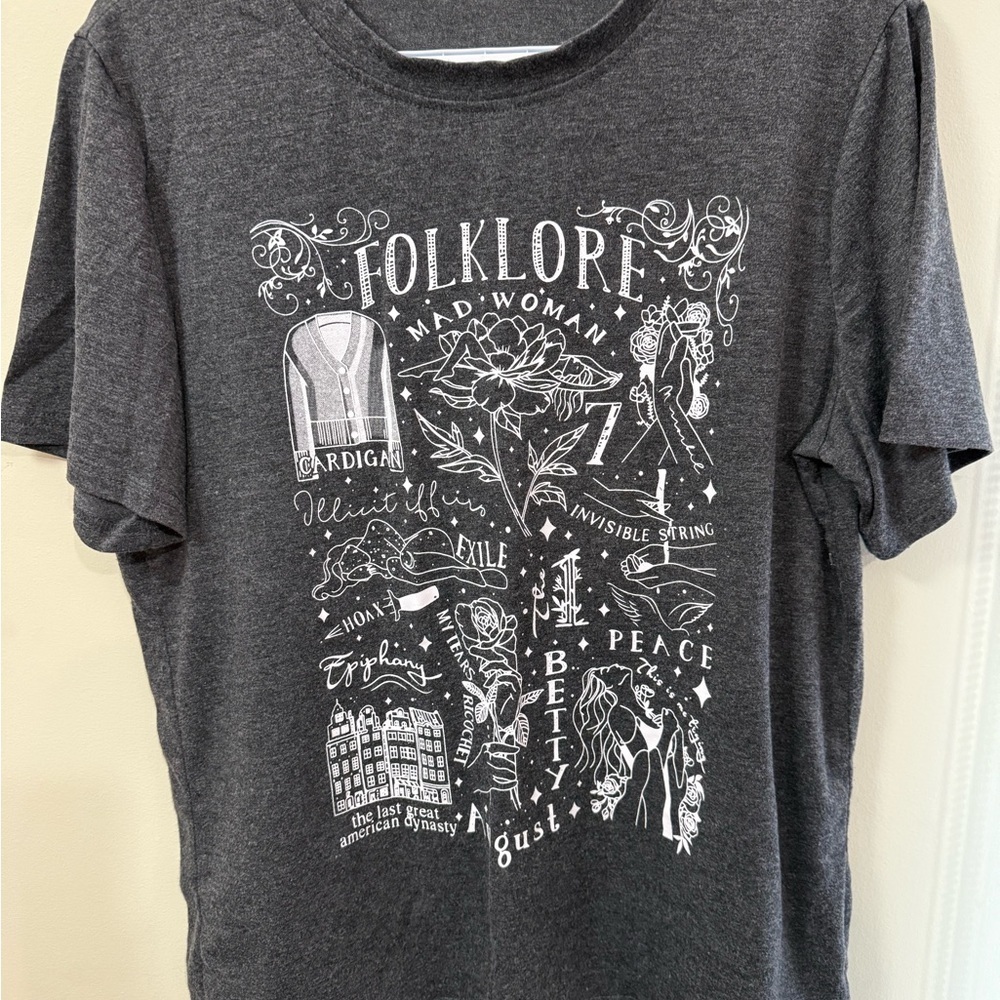Short Sleeve Gray Top